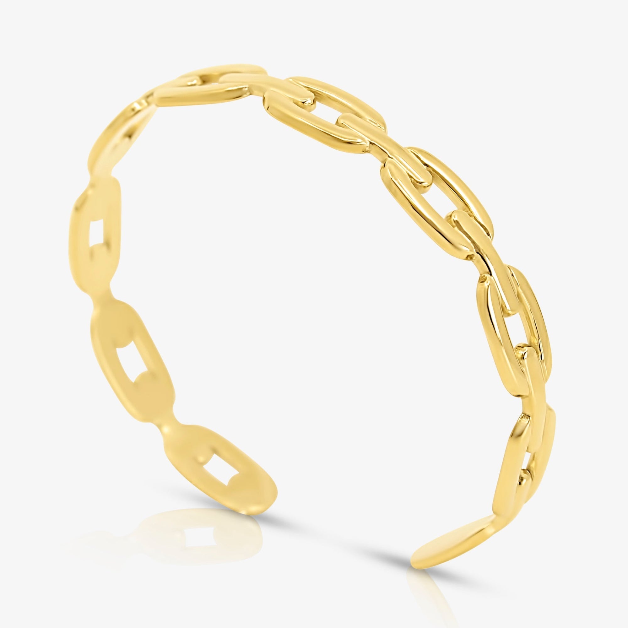 Linked Chain Bangle
