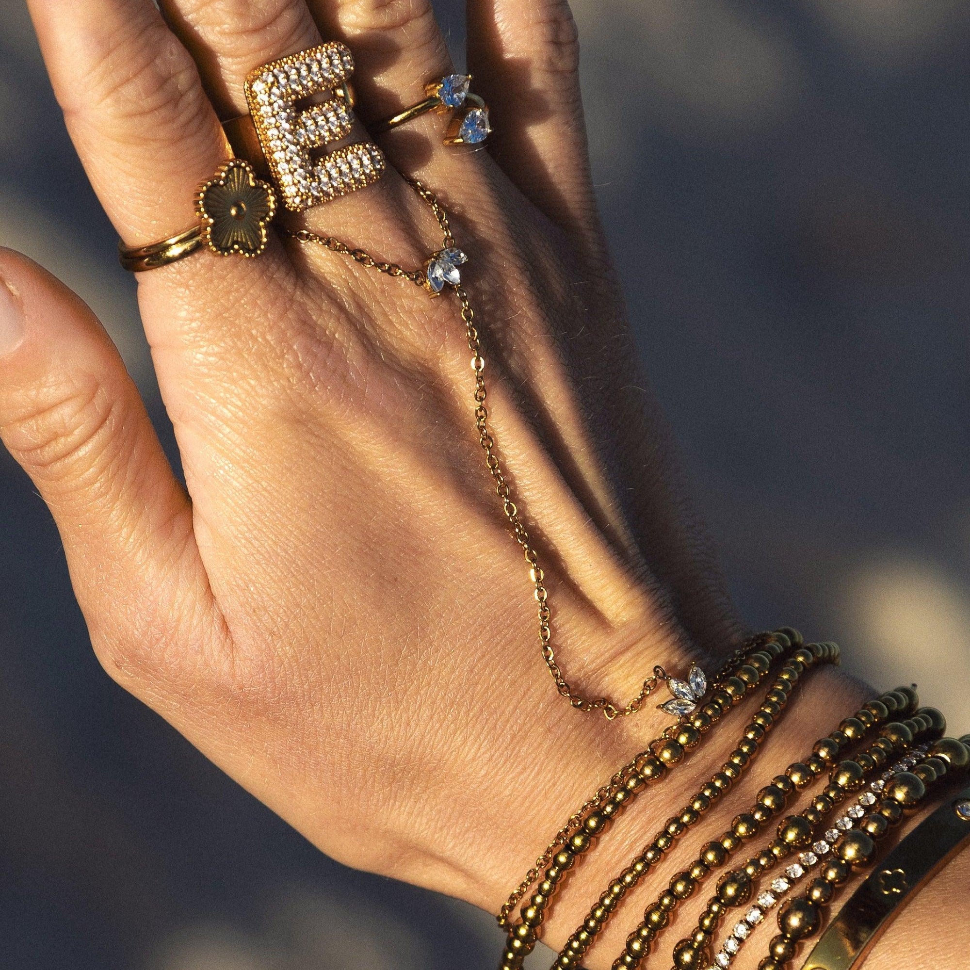 Lotus Hand Chain