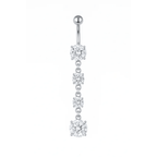 Twinkle Drop Belly Ring