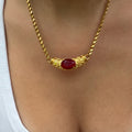 Radiant Rouge Necklace