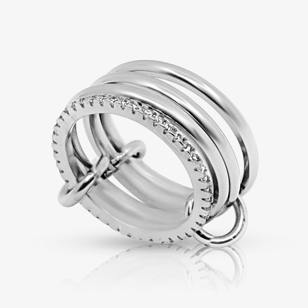 Linked Together Ring
