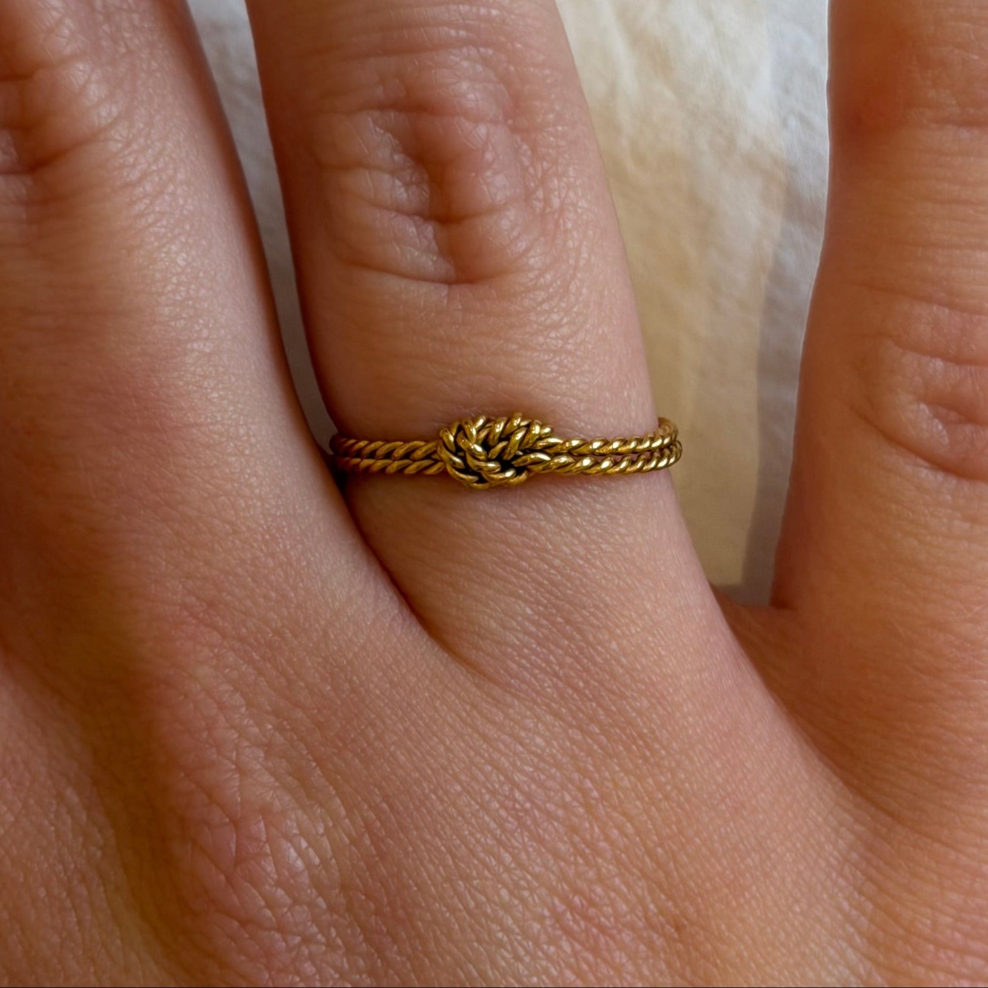 Dainty Tangle Ring