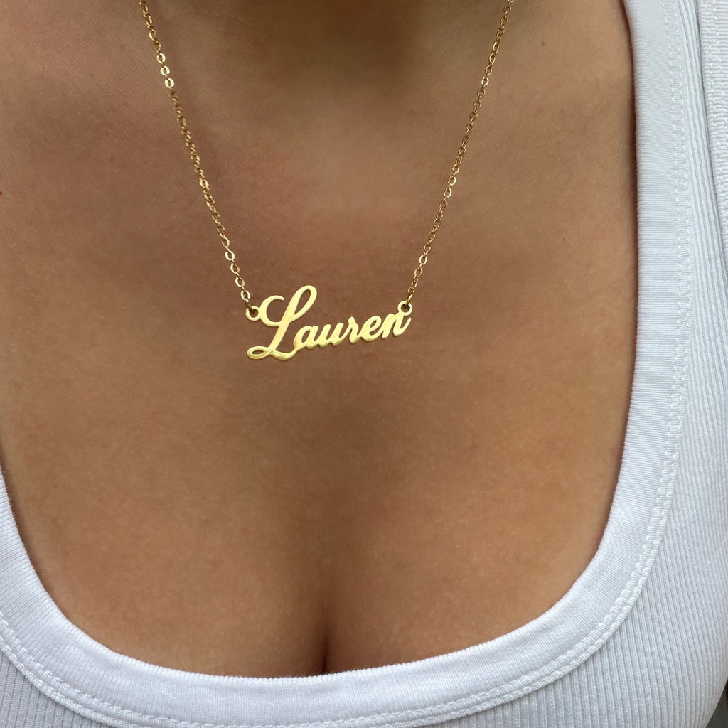 Custom/Personalized Nameplate Necklace