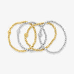Coastal Beaded Bracelet 4 Piece Set