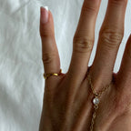Daydream Wave Pinky Ring