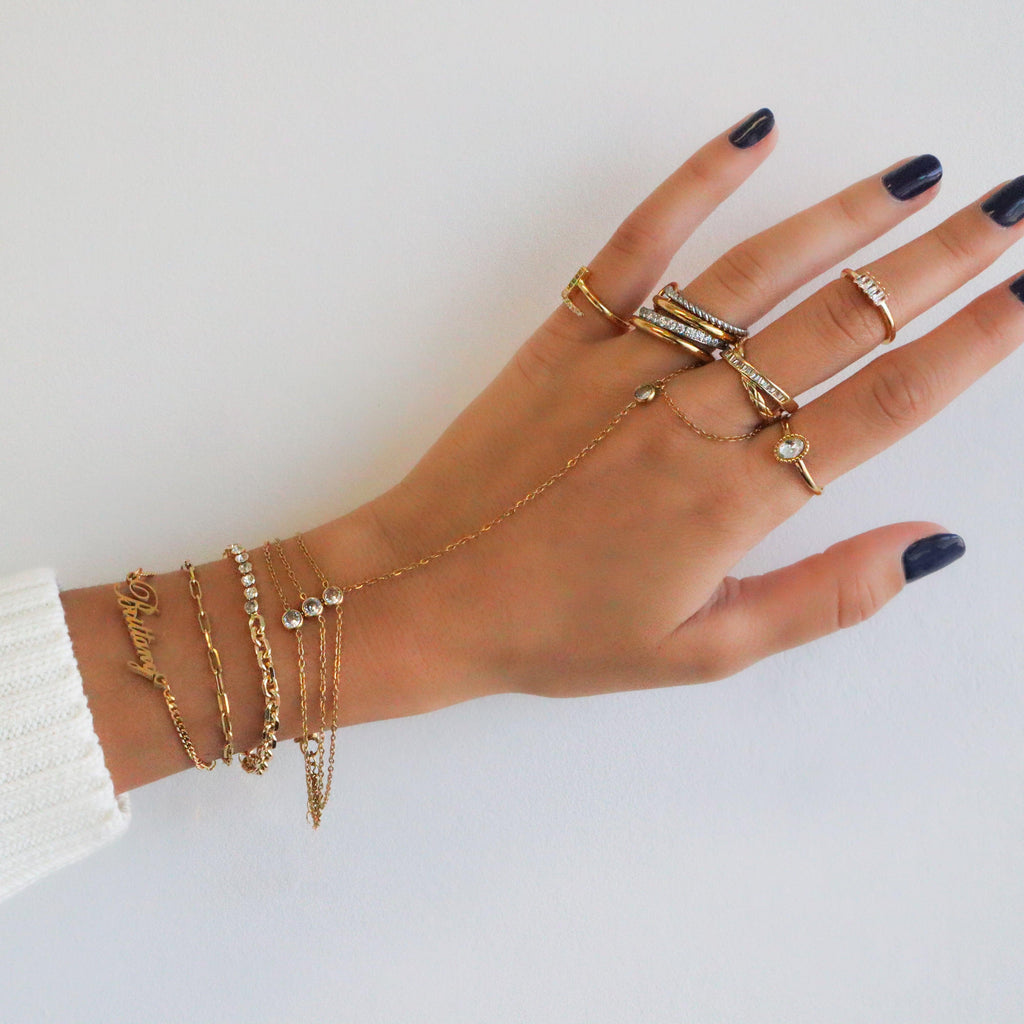Viral Hand Chains: Anti Tarnish Waterproof