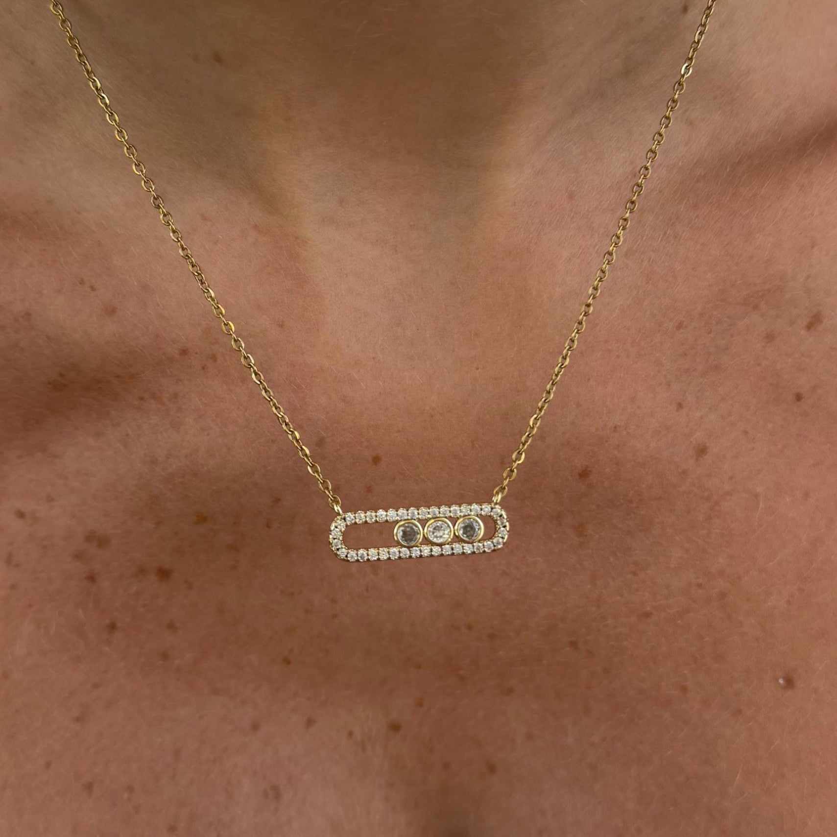 Starlight Bar Necklace