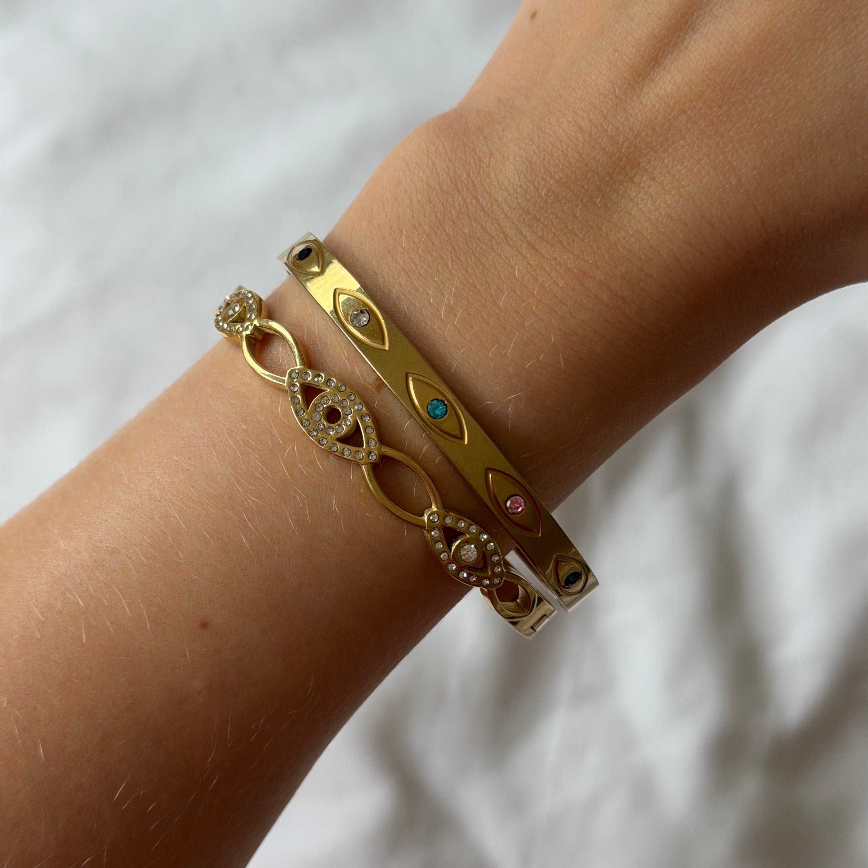 Golden Link Bangle
