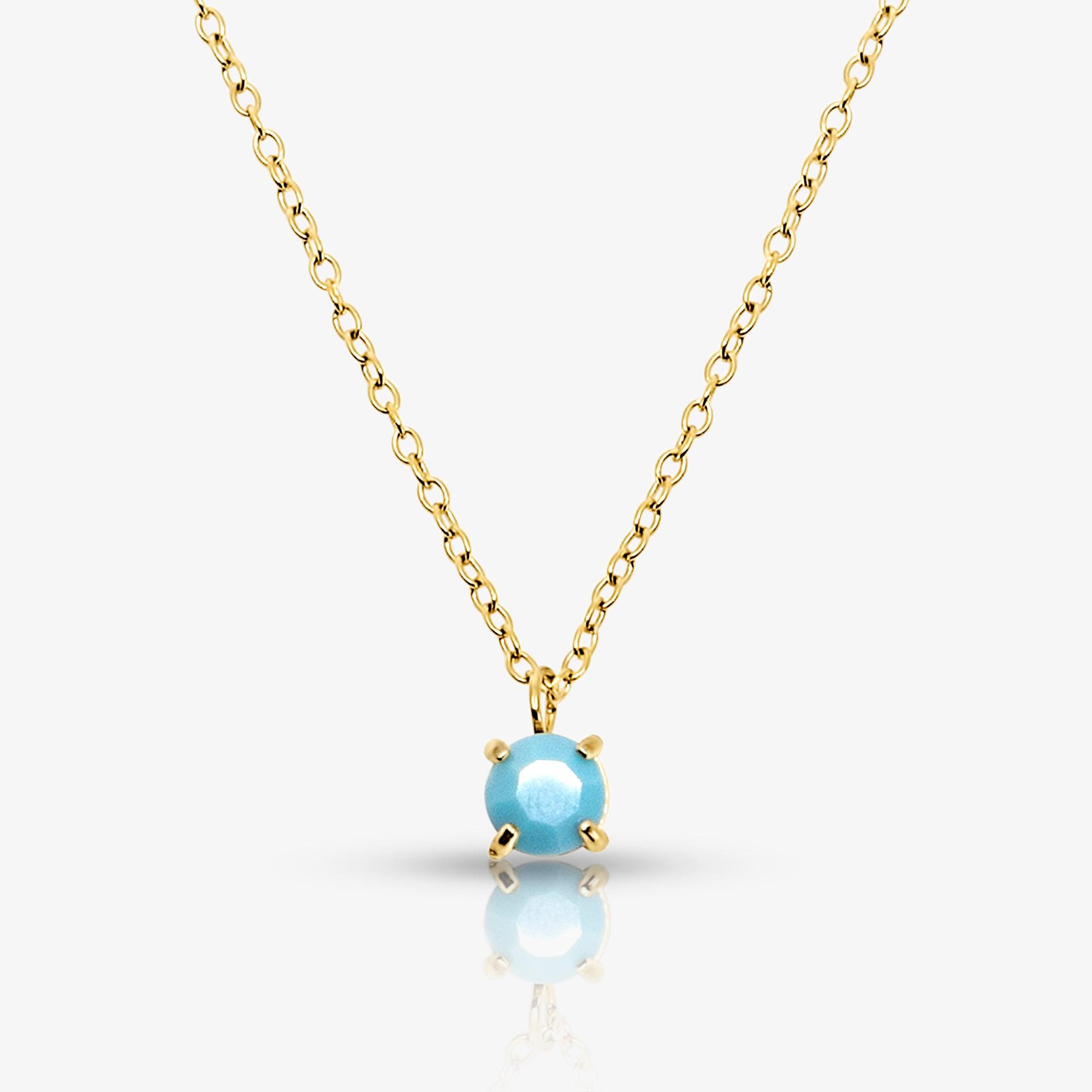 Celeste Birthstone Necklace
