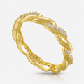 Twisted Love Ring