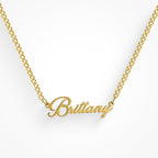 Custom/Personalized Nameplate Curb Necklace