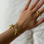 Golden Starfish 4 Piece Set