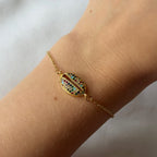 Rainbow Shell Bracelet