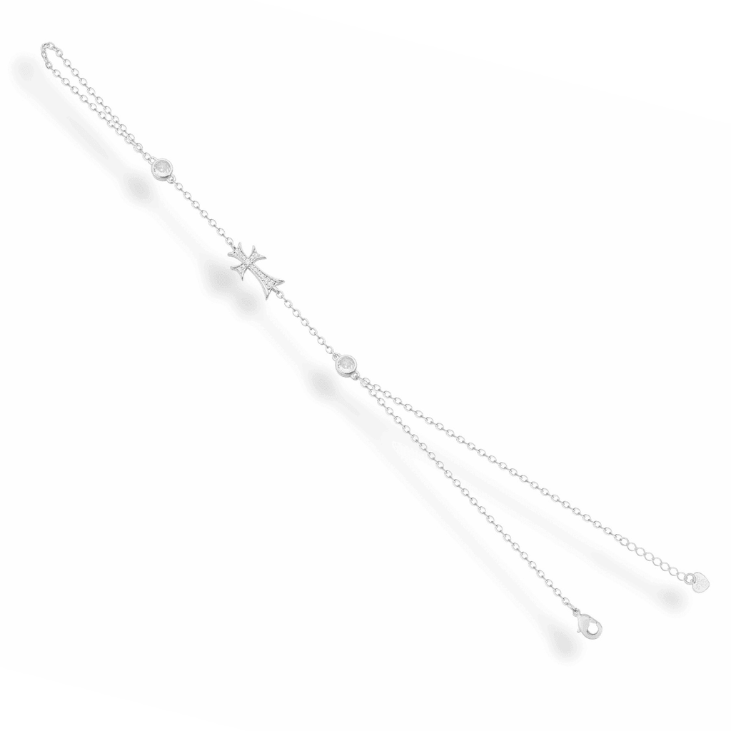 Double Cross Me Hand Chain