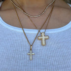Bling Cross 3-Piece Necklace Bundle