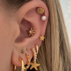 Flat Back Earrings Set Collection