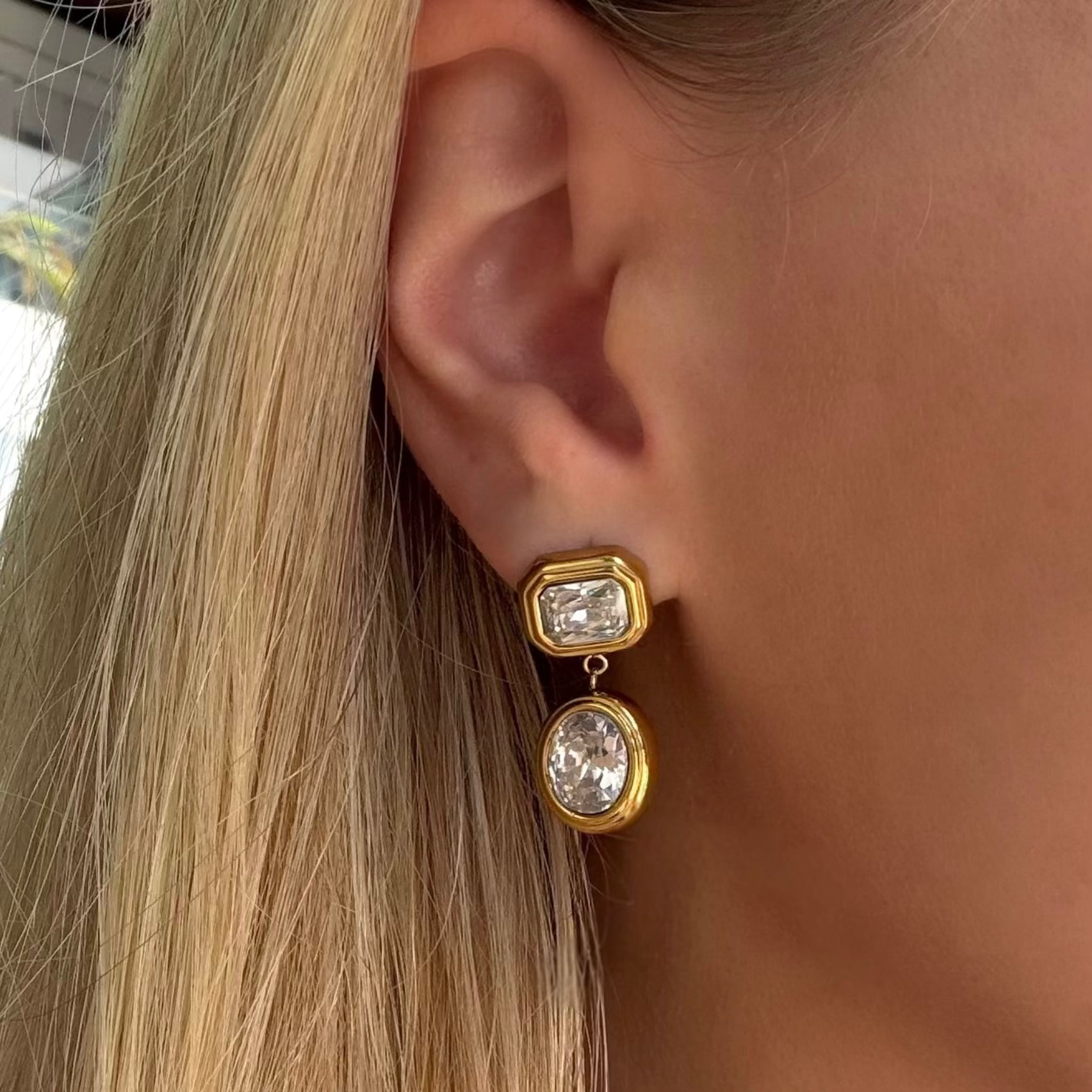 Major Glow Dangle Earrings