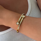 Lucky Row Bangle