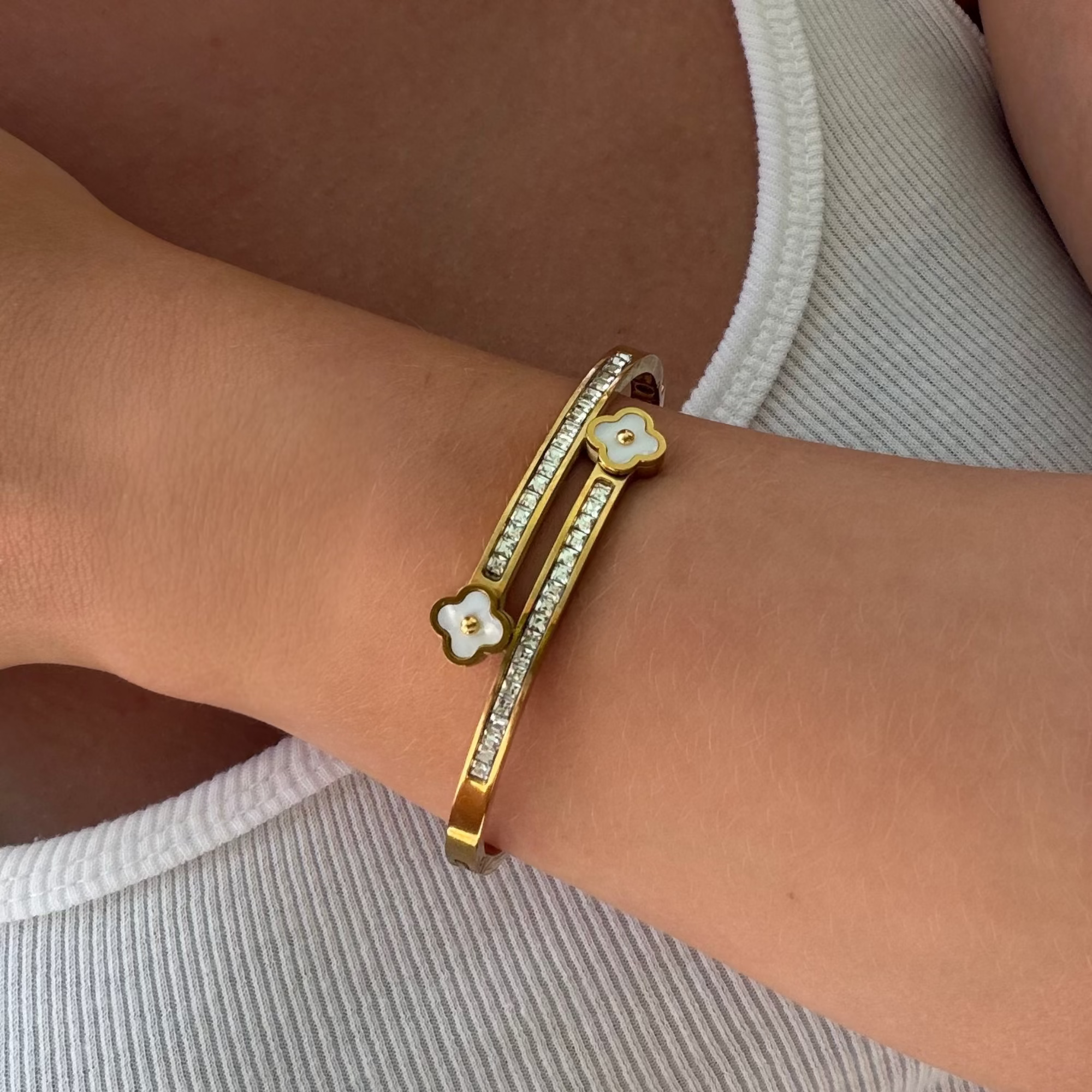 Lucky Row Bangle