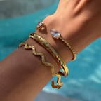Twisted Spark Bangle
