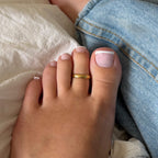 Bare Glow 3-Piece Toe Rings Set