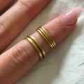 Bold Babe 2-Piece Pinky Rings Set