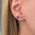 Siren Babe Flat Back 2 Piece Earring Set Gold
