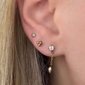 Starry Babe Flat Back 3 Piece Earring Set