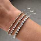 Champagne Tennis Bracelet