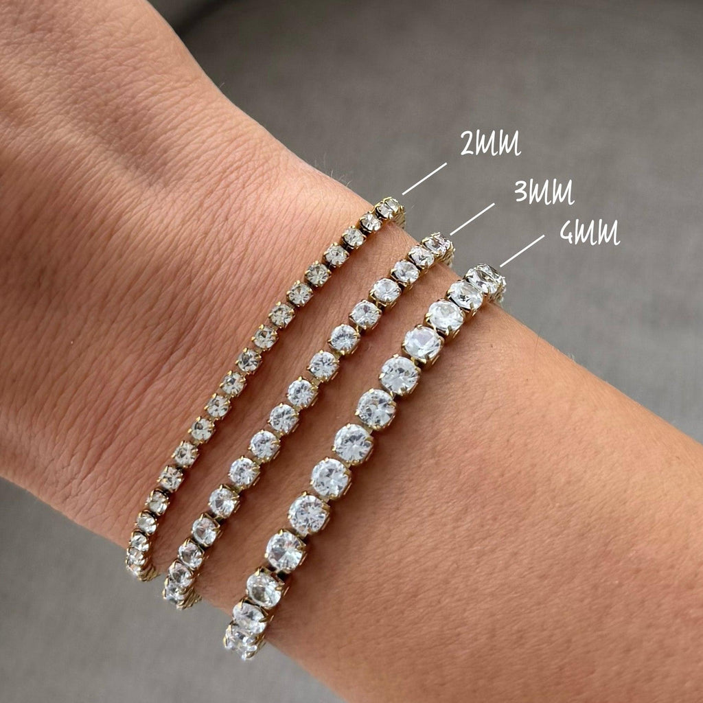 Champagne Tennis Bracelet