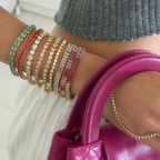 Fergie Heart Tennis Bracelet