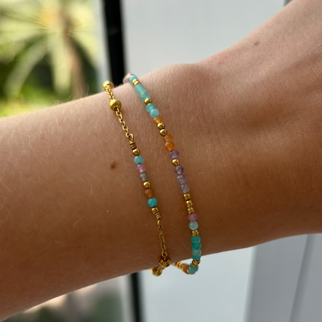 Pastel Dreams Beaded Bracelets
