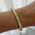 Cloud Dancer Bangle