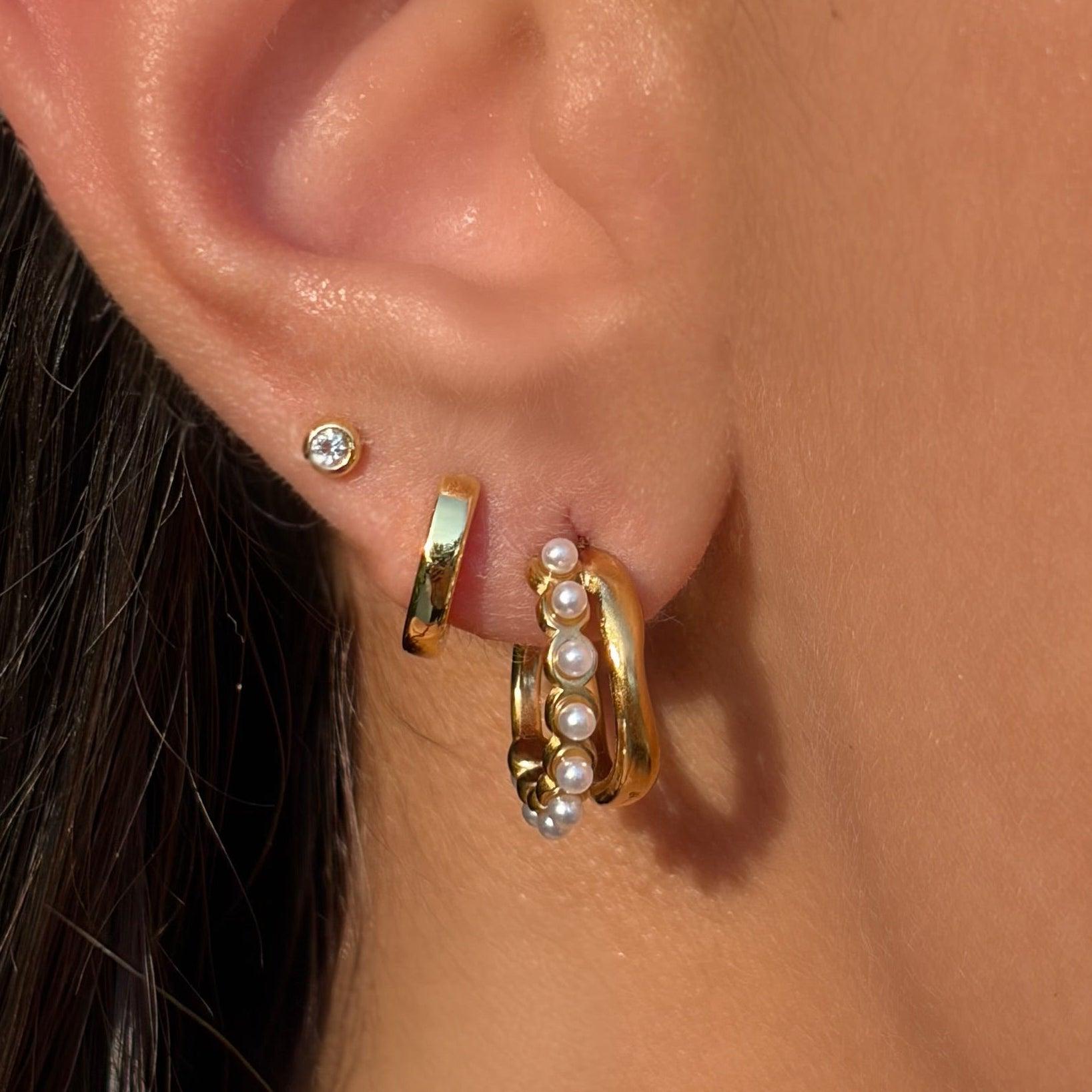 Ma Cherie Hoop Earrings