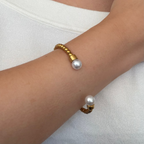 Pearly Beaded Bangle