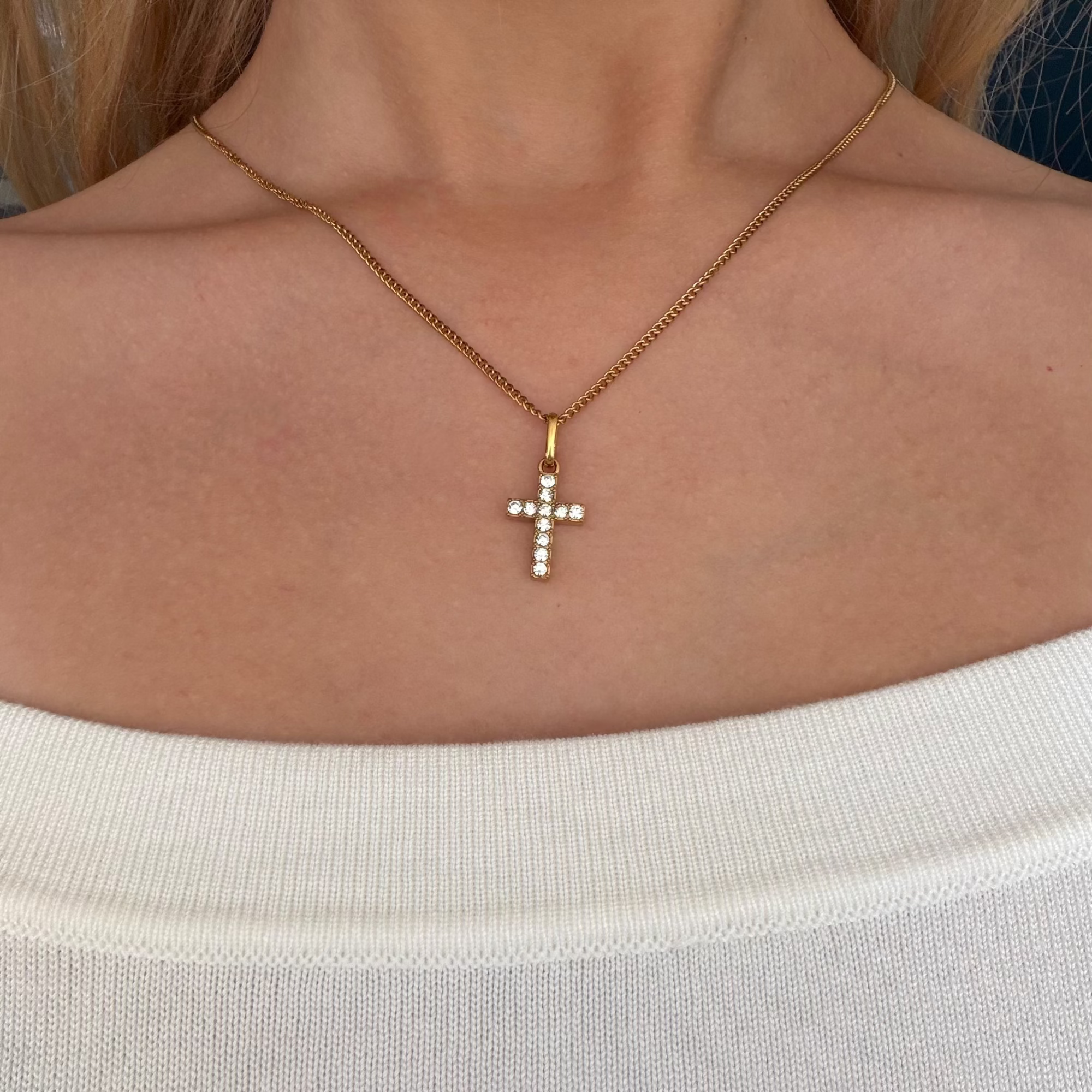 Don't Cross Me Necklace