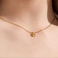 Faye Birthstone Necklace