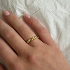 Twisted Love Ring