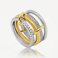 Bonded Stacked Ring