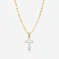Aura Cross Necklace