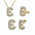 Adore Me Earring. Ring & Necklace 3 Piece Bundle
