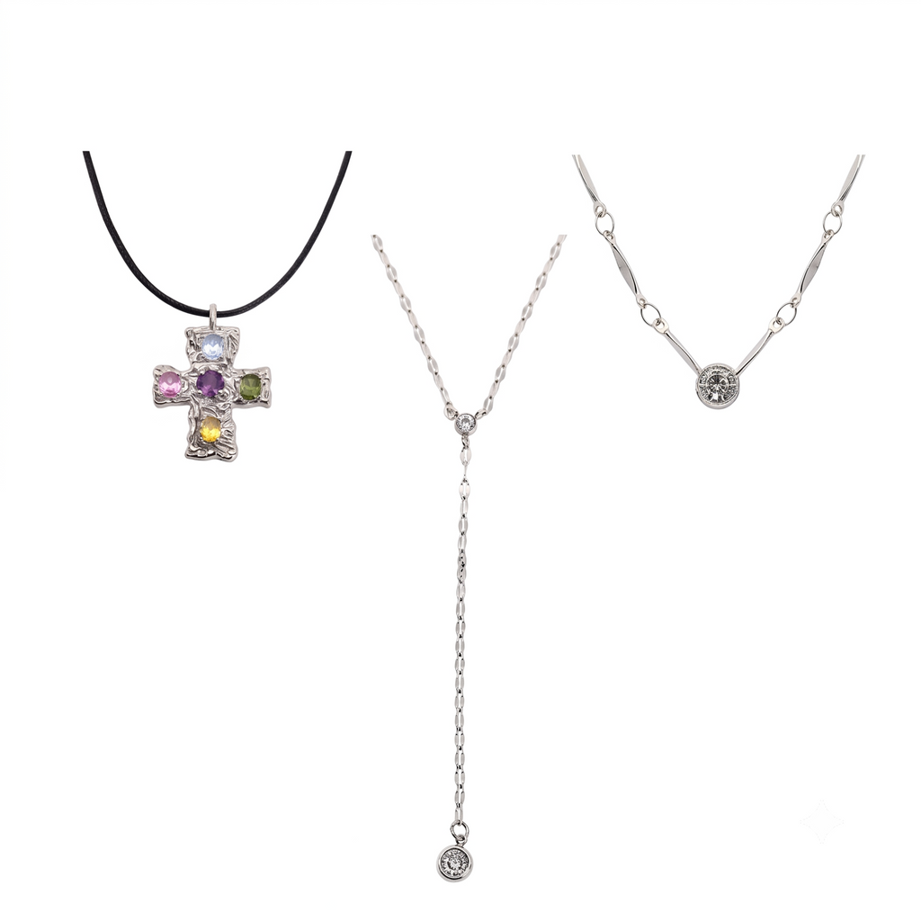 Sacred Glow 3 Piece Necklace Bundle
