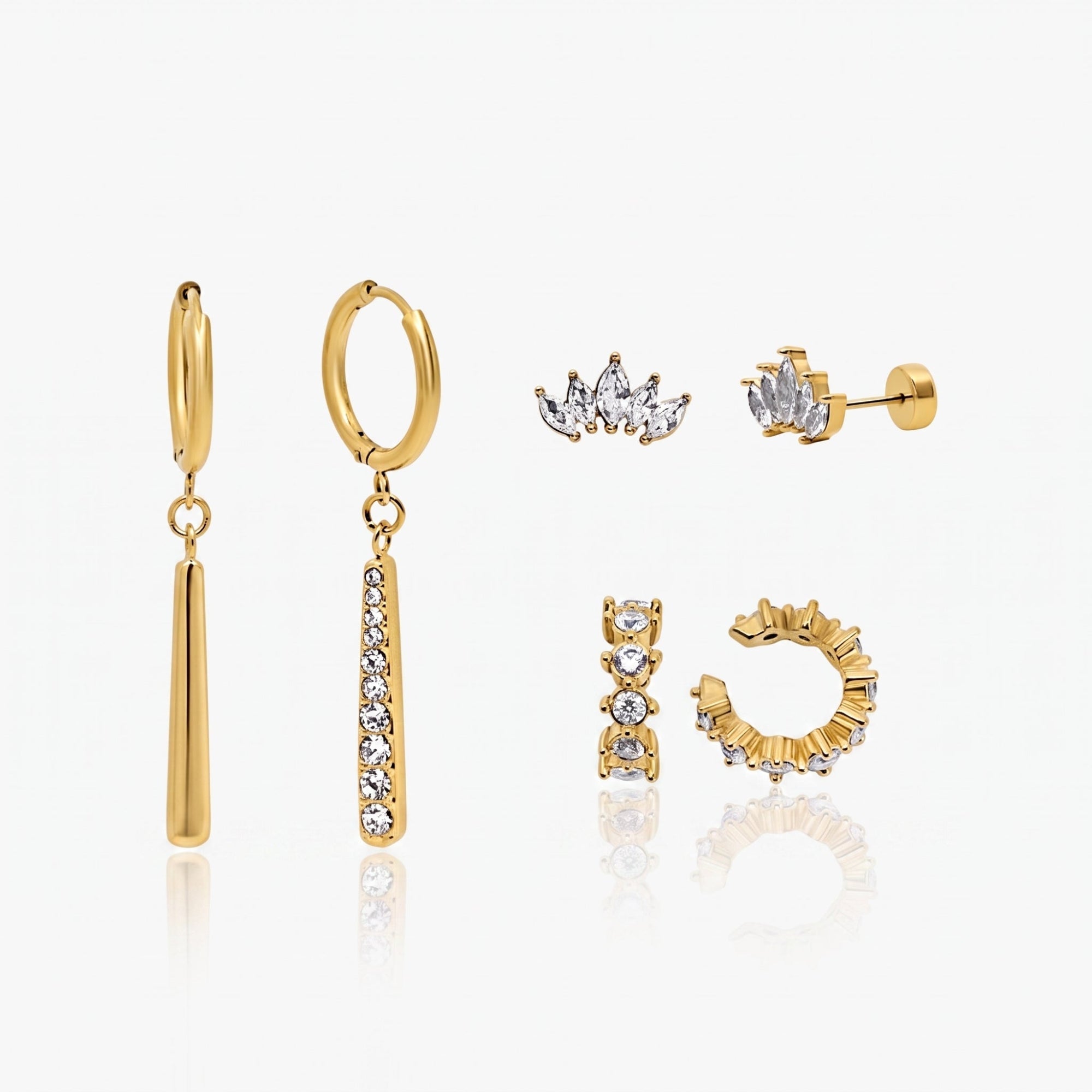 Better Together Earrings 3 Piece Earring Set