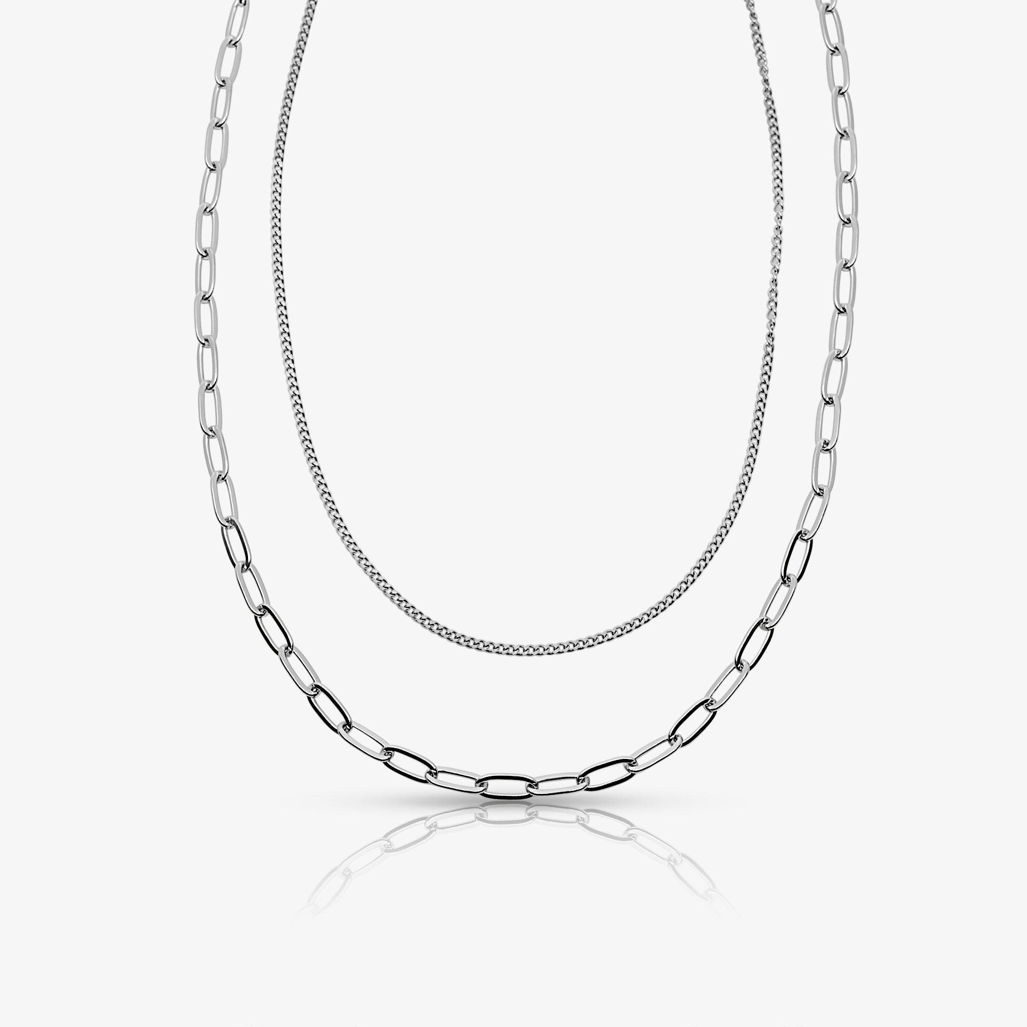 Perfect Pair Double Layered Necklace