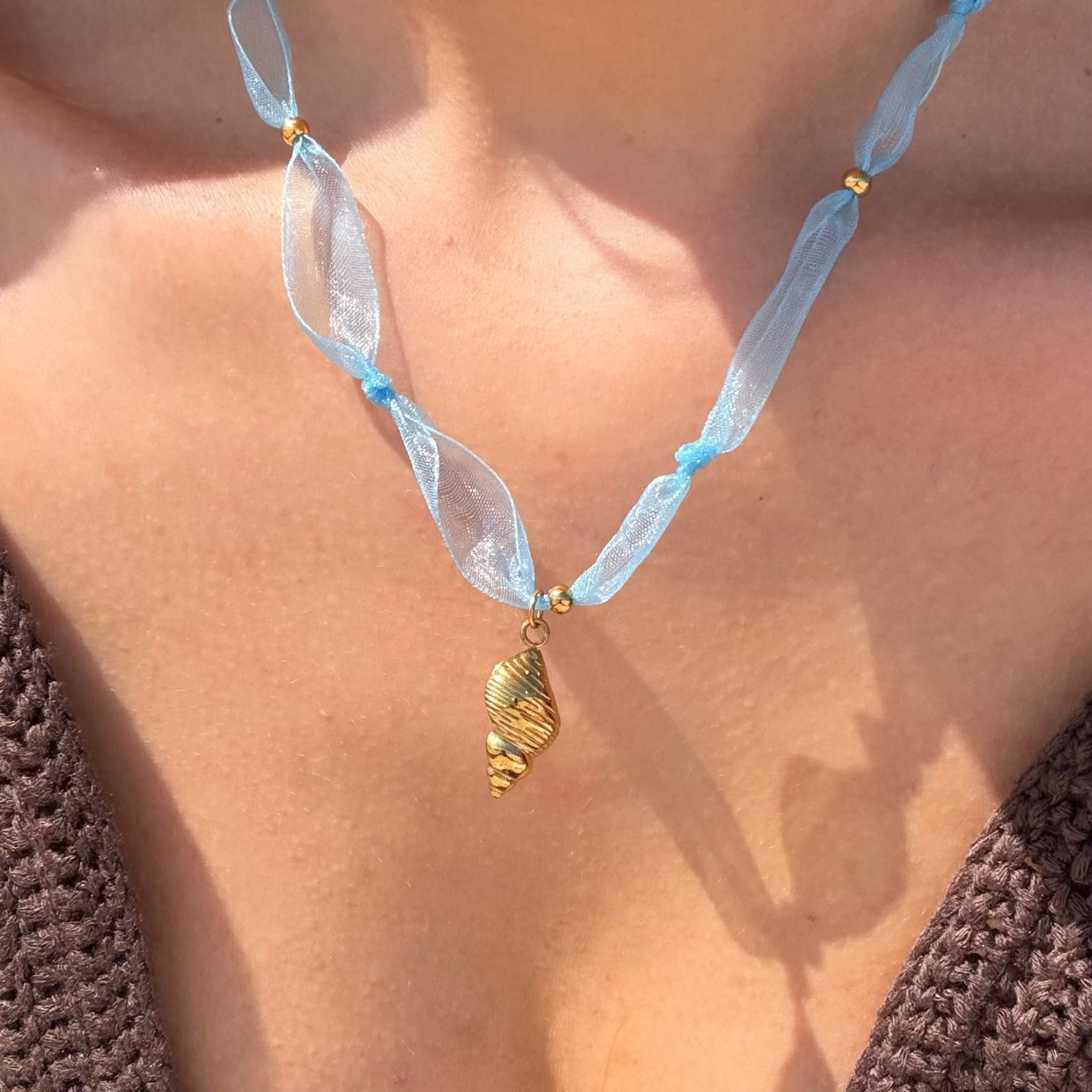 Tidal Tulle Necklace