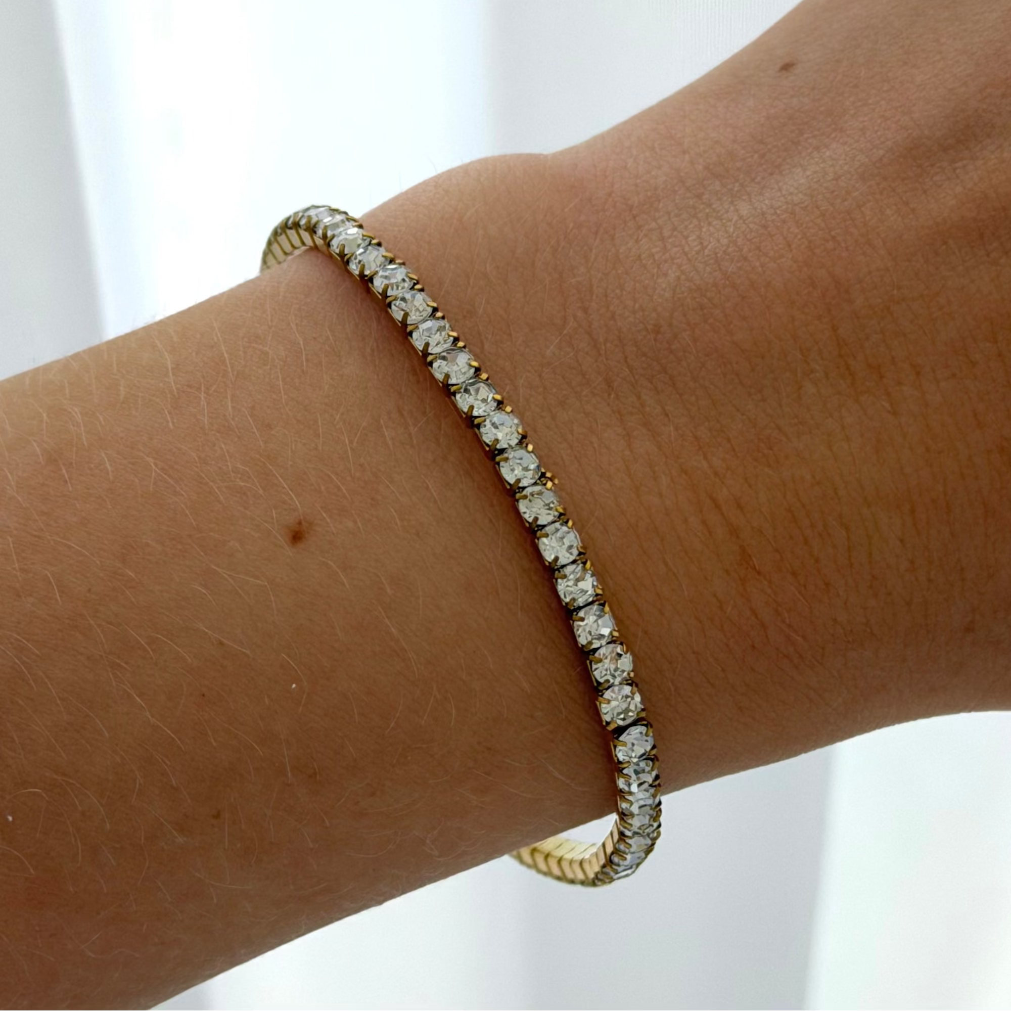 Evryday Ice Stretch Tennis Bracelet