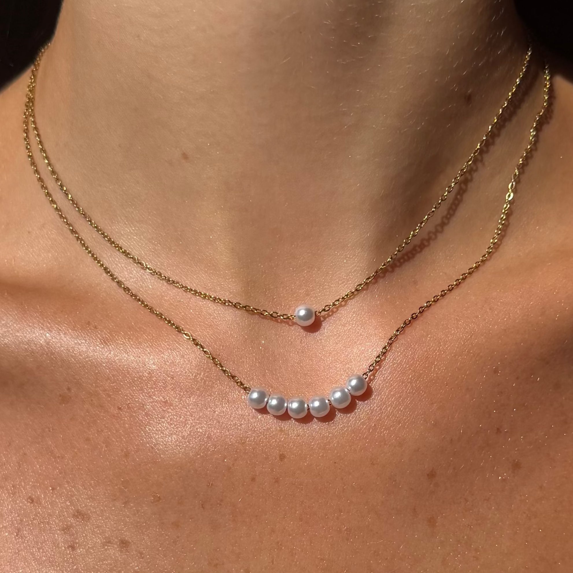 Opalina Pearl 2-Piece Necklace Set