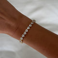 Fergie Heart Tennis Bracelet