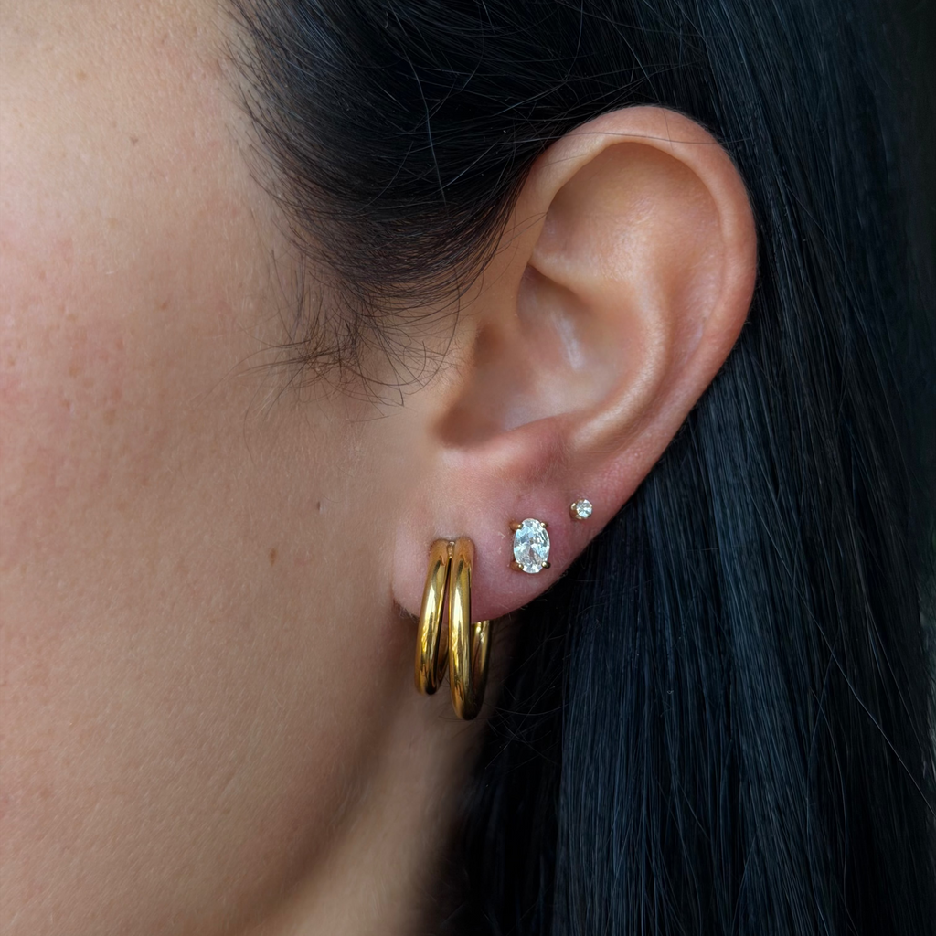 Double Hoop Earrings