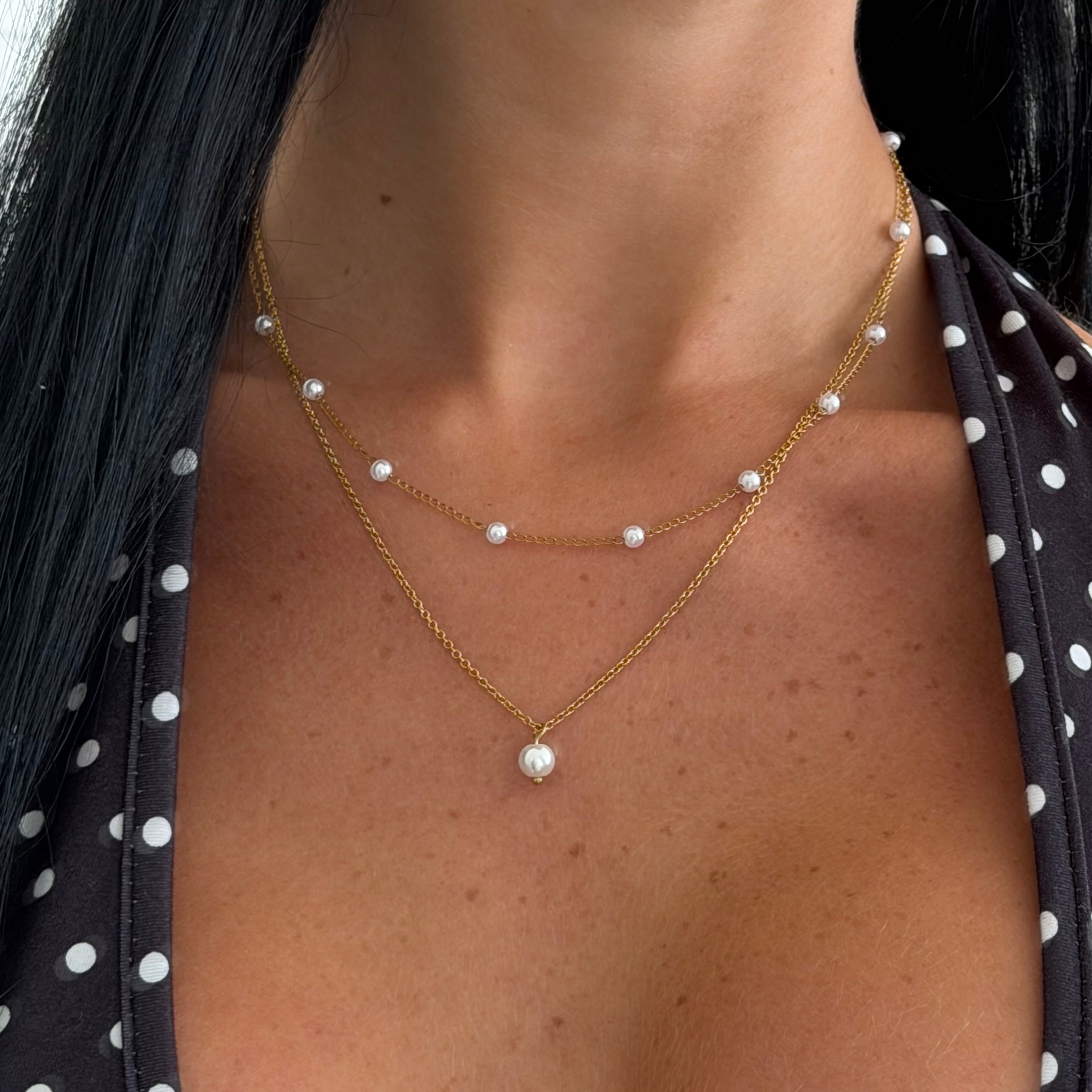 Celestial Pearl Necklace